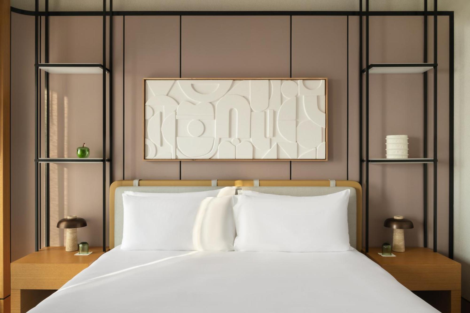 فندق سيزارز بالاس بلو ووترز دبي المظهر الخارجي الصورة A bedroom at the hotel