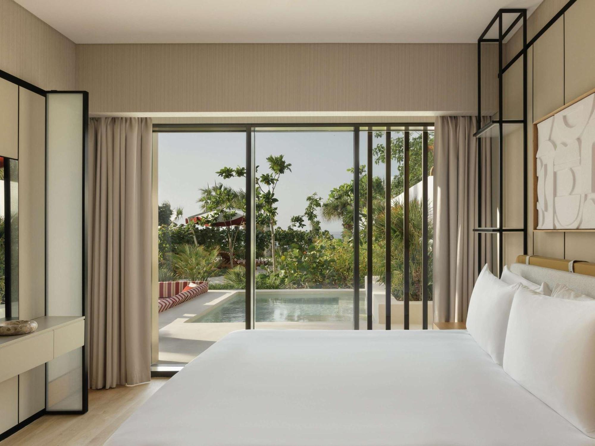 فندق سيزارز بالاس بلو ووترز دبي المظهر الخارجي الصورة A bedroom at the hotel